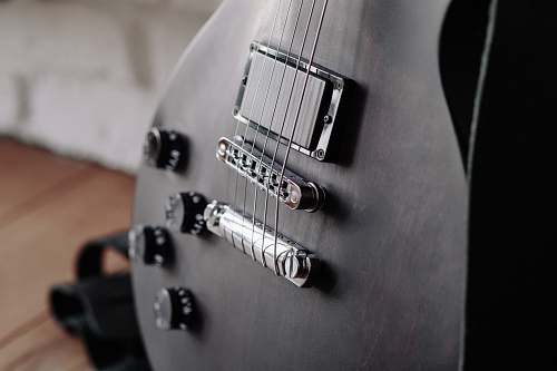 musical instrument black electric guitar guitar